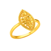 22K Gold Filigree Baby Ring